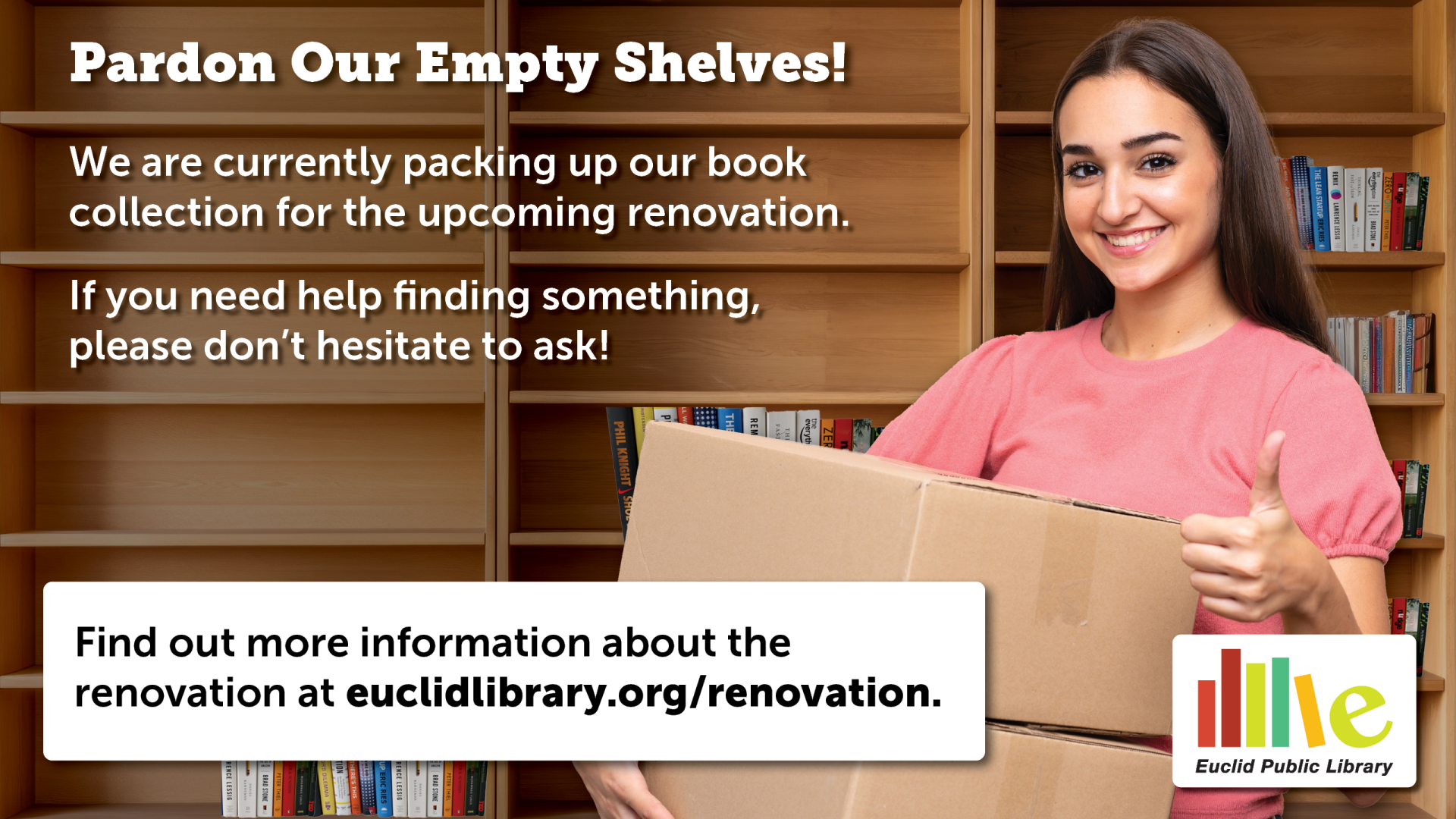 Pardon Our Empty Shelves